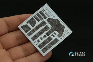 Quinta Studio QDS-35090 AH-64A 3D-Printed &amp;amp; coloured Interior on decal paper (Academy) (Small version) 1/35 – zdjęcie 11