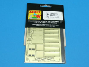 Aber 35A011 Błotniki boczne do Tiger I H1 (Afryka) 1/35 – imagen 3