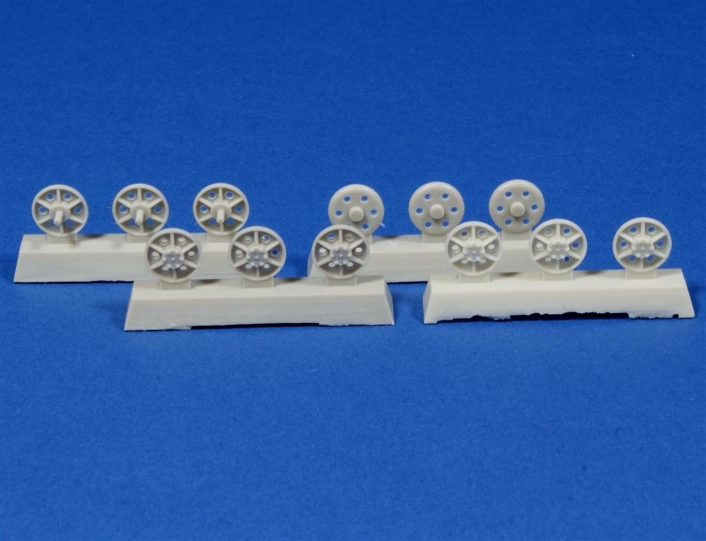 Panzer Art RE35-125 Steel return rollers for StuG III (Pattern A) 1/35 – Bild 3