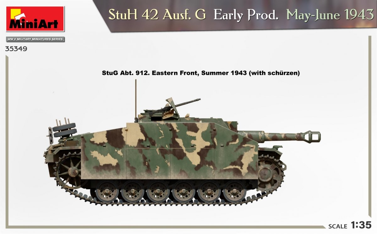 Mini Art 35349 StuH 42 Ausf. G Première production mai-juin 1943 1/35 – image 6