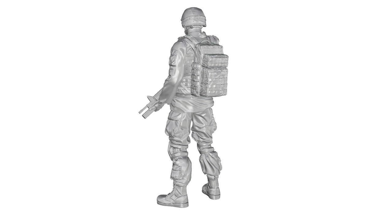 Commandant CMK F48333 (debout), escouade d&amp;#39;infanterie de l&amp;#39;armée américaine, 2e division, 1/48 – image 2