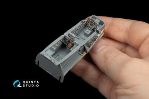 Quinta Studio QD48055 F-4J 3D-Printed &amp;amp; coloured Interior on decal paper (for ZM SWS kit) 1/48 – immagine 9