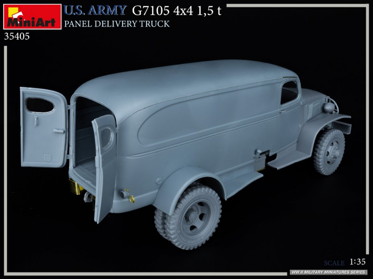 MiniArt 35405 U.S. ARMY G7105 4х4 1,5 t PANEL DELIVERY TRUCK 1/35 – zdjęcie 11