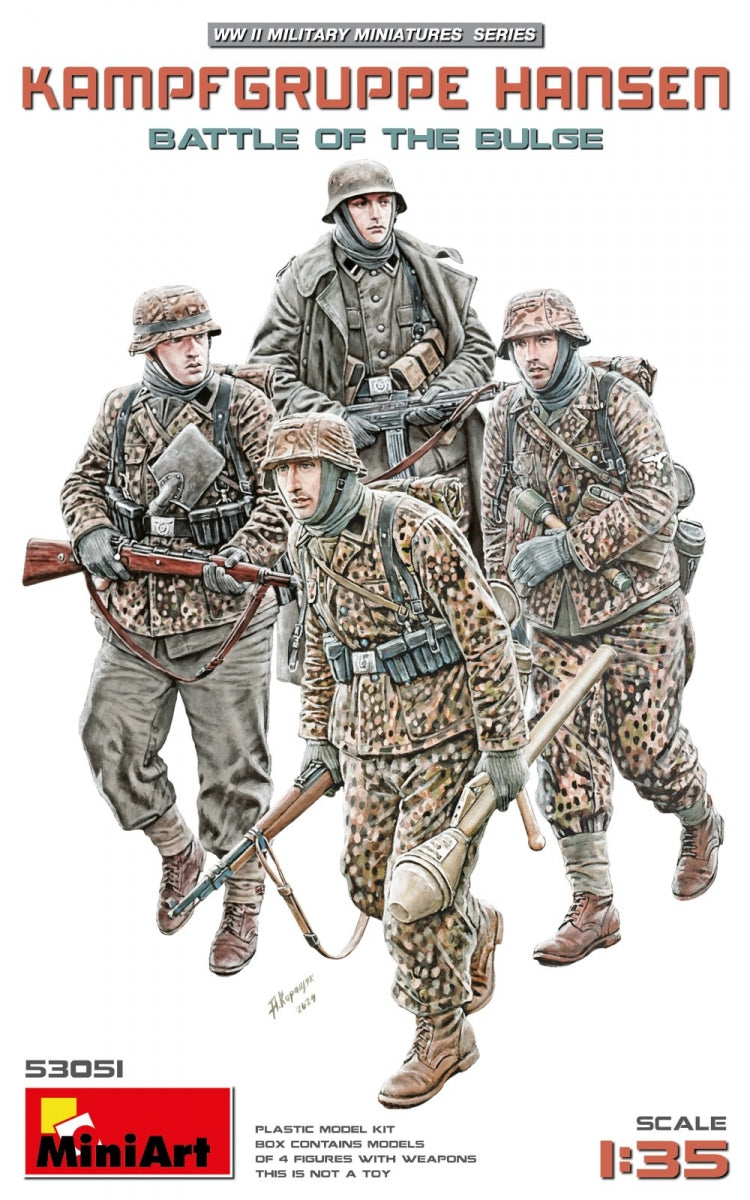 MiniArt 53051 Kampfgruppe Hansen Battle of The Bulge 1/35
