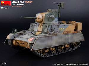 MiniArt 35423 Stuart Mk.I « Honey » Première production avec pare-soleil 1/35 – image 13