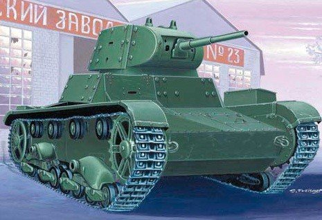 Mirage Hobby 72613 T-26C light tank with applique armour 1/72