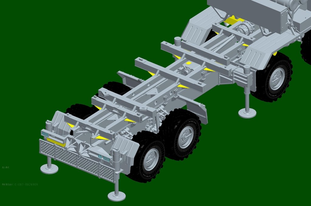 Trumpeter 01087 72V6 of 96k6 Pantsir-S1 SPAAGM BAZ-6909 1/35 – zdjęcie 8