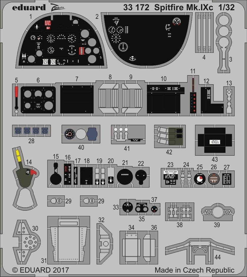 Eduard 33172 Spitfire Mk. IXc REVELL 1/32