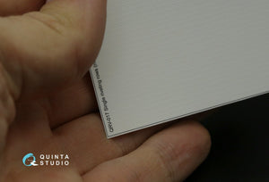 Quinta Studio QRV-017 Single riveting rows (rivet size 0.20 mm, gap 0.8 mm, suits 1/32 scale), White color, total length 5,8 m/19 ft – imagen 6
