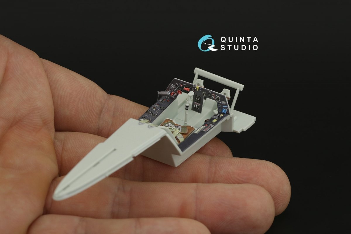 Quinta Studio QD32120 Fw 190 A-8/A-9 3D-Printed &amp;amp; coloured Interior on decal paper ( Revell ) 1/32 – Bild 7