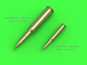 Master GM-16-002 Browning .50 caliber (12,7mm) - naboje (25sztuk) 1/16 – immagine 3