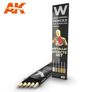 AK Interactive AK10046 METALLICS : ENSEMBLE D&amp;#39;EFFETS
