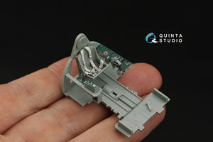 Quinta Studio QD48538 F4F-4 Wildcat 3D-Printed &amp;amp; coloured Interior on decal paper (Academy) 1/48 – immagine 8