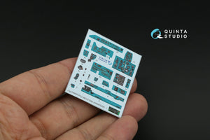 Quinta Studio QDS-48447 MiG-21UM 3D-Printed coloured Interior on decal paper (Trumpeter) (Small version) 1/48 – immagine 6