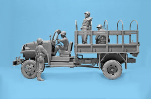 ICM 35599 WWII US Military Patrol (G7107 with MG M1919A4) 1/35 – immagine 9