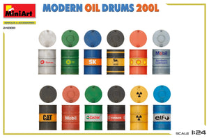 MiniArt 24008 MODERN OIL DRUMS 200L 1/24 – Bild 3