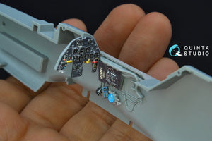 Quinta Studio QD32083 Bf 109G-2/G-4 3D-Printed &amp;amp; coloured Interior on decal paper (Hasegawa) 1/32 – immagine 11