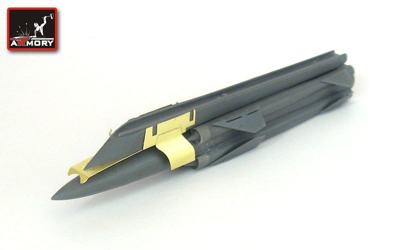 Armory Models ACA7250 Kh-41 (3M80) “Moskit” (SSN-22 “Sunburn”) tactical anti-ship guided missile 1/72 – immagine 3