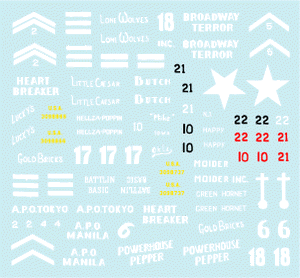 Star Decals 35-934 US 44th TANK BATTALION 1/35 – zdjęcie 3