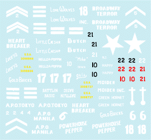 Star Decals 35-934 US 44th TANK BATTALION 1/35 – zdjęcie 3