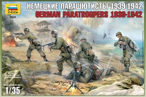 Zvezda 3628 German Paratroopers (CRETE 1941) 1/35