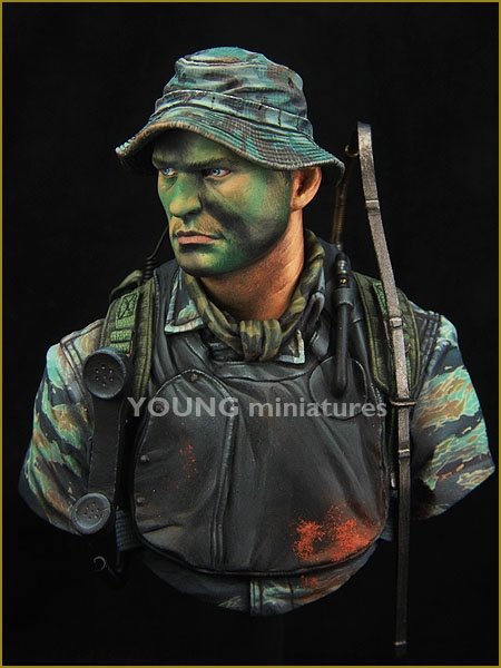 Young Miniatures YM1845 US NAVY SEAL VIETNAM 1/10 – Bild 7