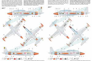 Special Hobby 72371 Fouga CM.170 Magister &amp;#39;French, Belgian &amp;amp; Irish Service&amp;#39; 1/72 – zdjęcie 4