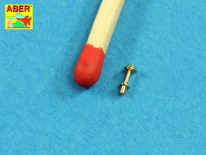 Aber 35L-198 Armament for British Vickers Medium Tank MK I OQF 3 pdr Vickers x1 pcs. 0.303 Vickers x2pcs. 1/35 – immagine 4