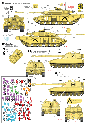 Star Decals 72-A1010 Desert Storm 1991 (1) 1/72 – Bild 2