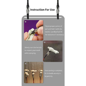 DSPIAE MPC-20 Model Painting Clip 20 pcs / Klipsy do malowania modeli 20 szt – immagine 5