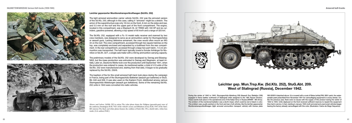 Abteilung 502 ABT758 HALBKETTENFAHRZEUGE – GERMAN HALF-TRACKS (1939-1945) – ENGLISH – Bild 5