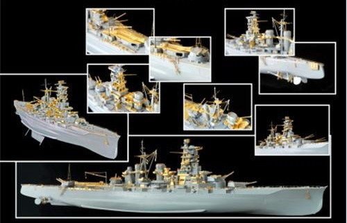 Flyhawk FH350020 WW II IJN Battelship Kongo 1944 (For Aoshima 041178) 1/350 – Bild 2