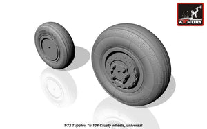 Armory Models AW72042 Tupolev Tu-134 Crusty wheels 1/72 – Bild 6