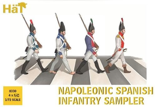 Hat 8330 Napoleonic Spanish Infantry Sampler 1/72