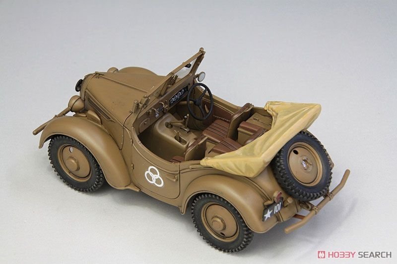 Fine Molds FM50 IJA Type 95 Kurogane 4x4 (Scout Car) 1/35 – immagine 6
