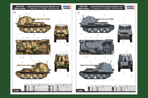 Hobby Boss 80168 Marder III Ausf.M Tank Destroyer Sd.Kfz.138 Late 1/35 – immagine 2