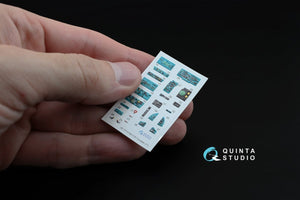 Quinta Studio QD72014 MiG-31B 3D-Printed &amp;amp; colored Interior on decal paper (for Trumpeter kit) 1/72 – image 2