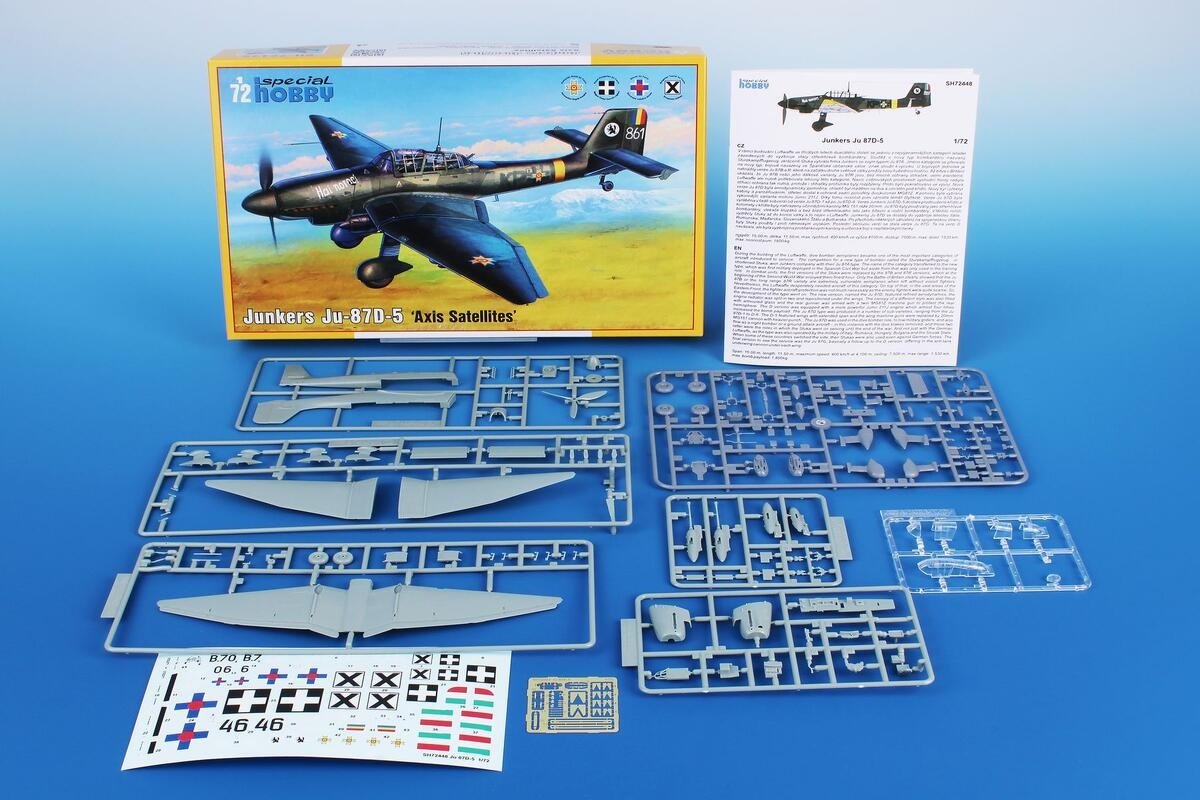 Special Hobby 72448 Junkers Ju-87D-5 ‘Axis Satellites’ 1/72 – immagine 2