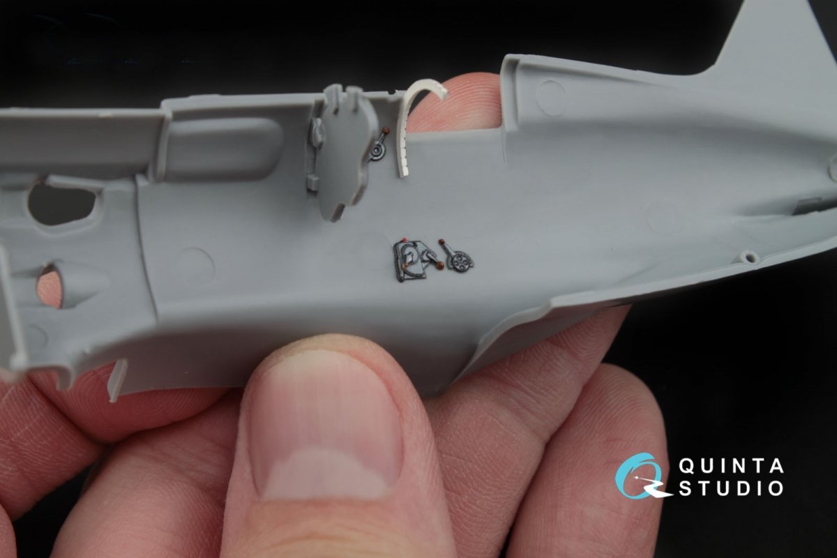 Quinta Studio QD48021 I-16 type 5 3D-Printed &amp;amp; coloured Interior on decal paper 1/48 – imagen 3