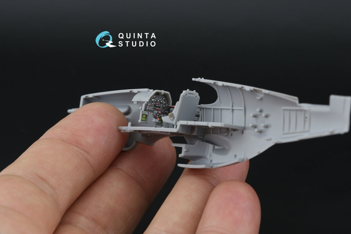 Quinta Studio QD72219 P-51B/P-51C Mustang 3D-Printed &amp;amp; coloured Interior on decal paper (Arma Hobby) 1/72 – zdjęcie 12