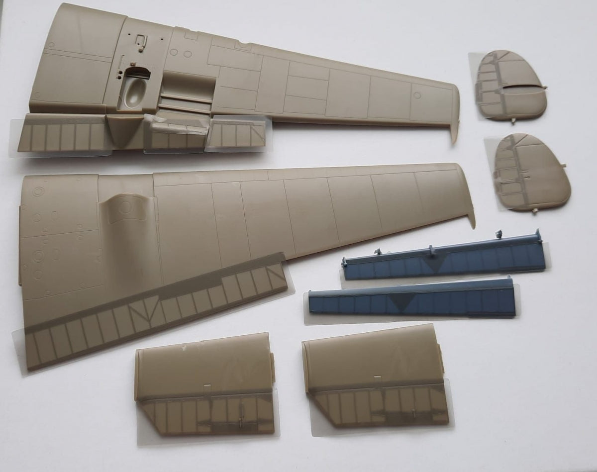 Omask 64002 Bf 110 masks for control surfaces (for Eduard) 1/48 – imagen 3