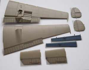 Omask 64002 Bf 110 masks for control surfaces (for Eduard) 1/48 – imagen 3