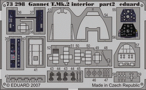 Eduard 73298 Gannet T. Mk.2 interior 1/72 TRUMPETER – image 2