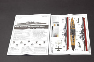 Trumpeter 05765 HMS Renown (1945) 1/700 – Bild 3