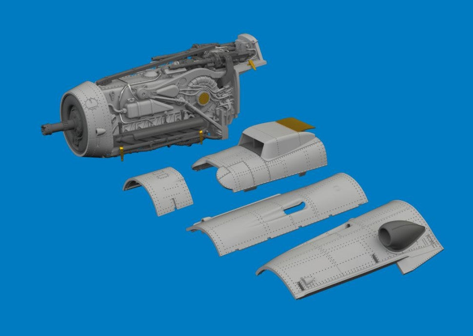 Eduard 672399 Bf 109G-10 WNF Engine EDUARD 1/72 – immagine 3