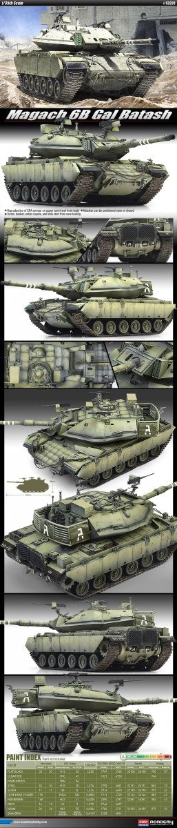 Académie 13281 Magach 6B Gal Batash (1/35) – image 2