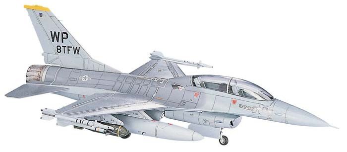 Hasegawa D14 F-16B Plus F.Falcon 1/72 – immagine 2