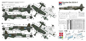 Hobby 2000 72060 Dornier Do 335 A-1 Pfeil ( DRAGON+ CARTOGRAF + MASKI ) 1/72 – immagine 2