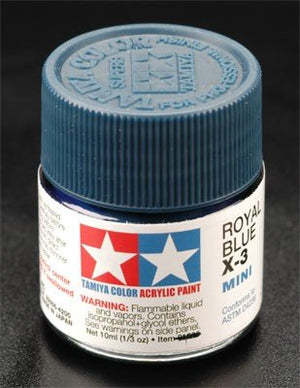 Tamiya X3 Royal Blue (81503) Acrylic paint 10ml – imagen 3