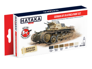 Hataka HTK-AS90 AFV allemand en Afrique 6x17ml